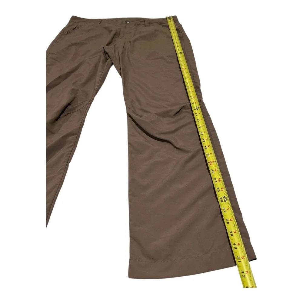 Jack Wolfskin Regular Fit Coupe Normale Pants Men's Size‎ Large Brown